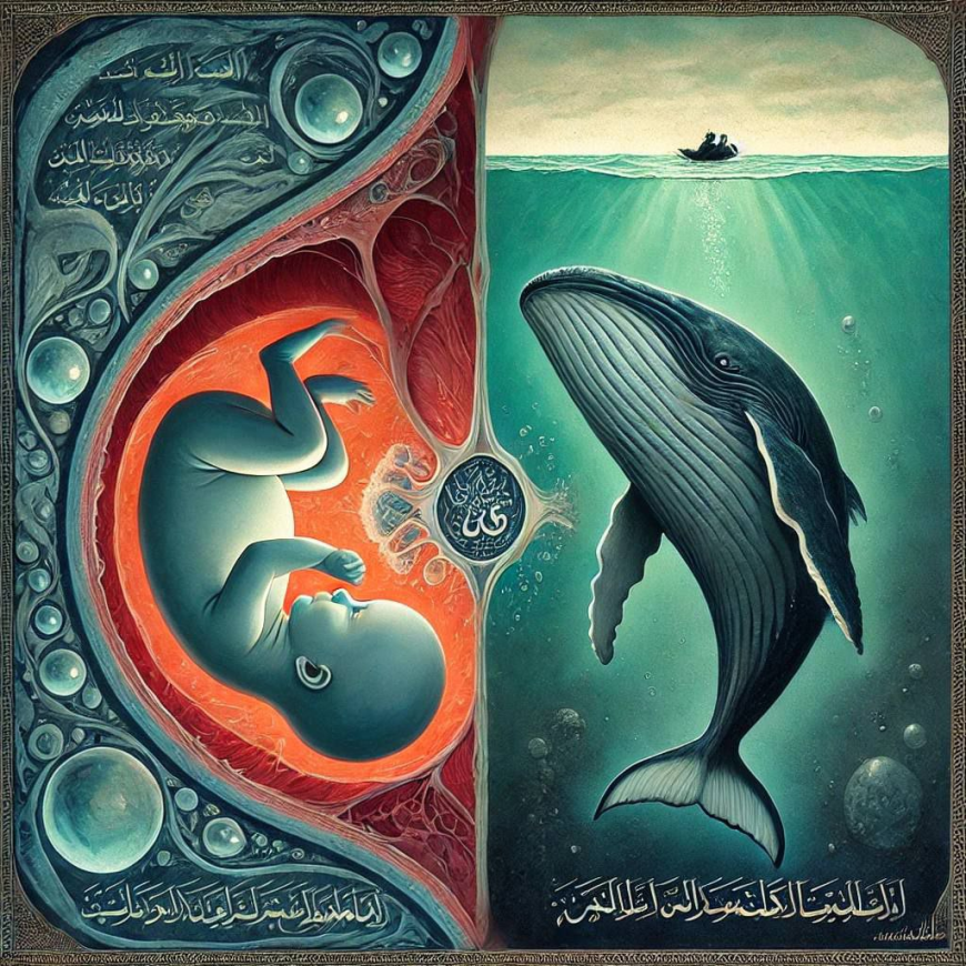 عَجِبَ من حوتٍ ونسِيَ الرّحم!